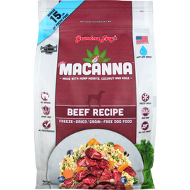 Grandma Lucy's Macanna Freeze-Dried Dog Food, Beef
