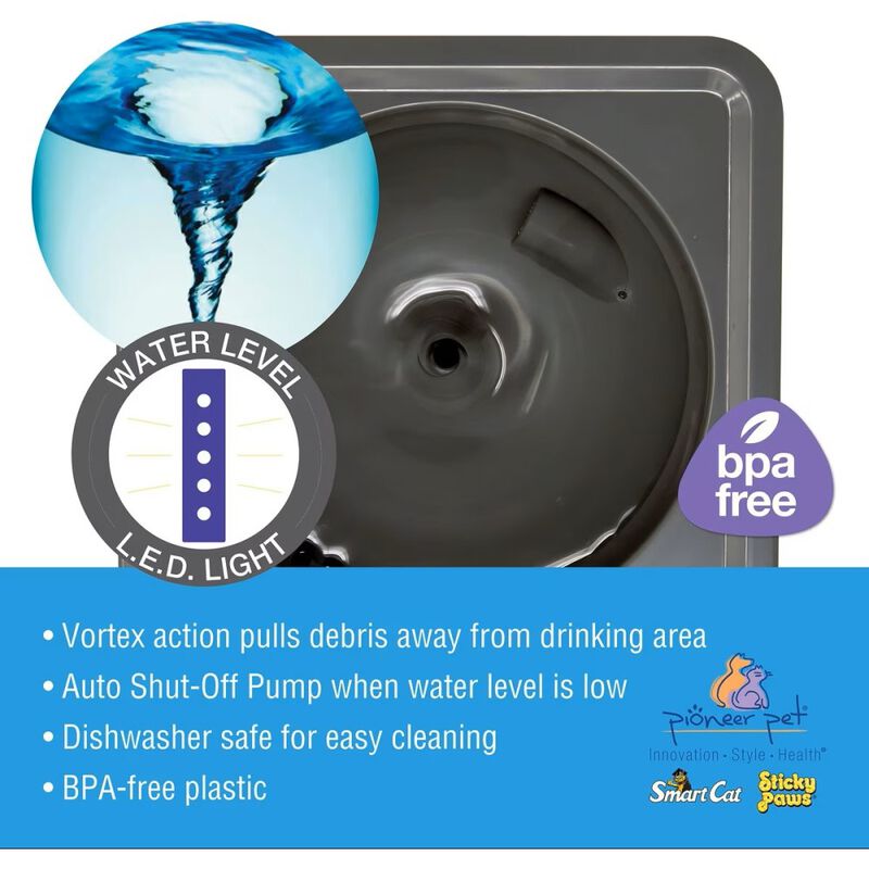 Smart Cat Mini Vortex Fountain image number null