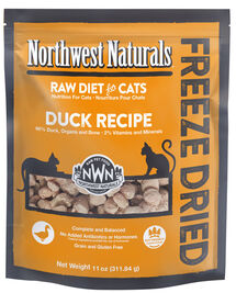 Northwest Naturals Raw Freeze-Dried Cat Food, Duck