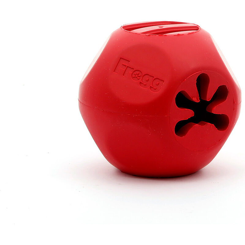 Frogg Rubber Dog Toy, Bobbly Ball, Medium image number null