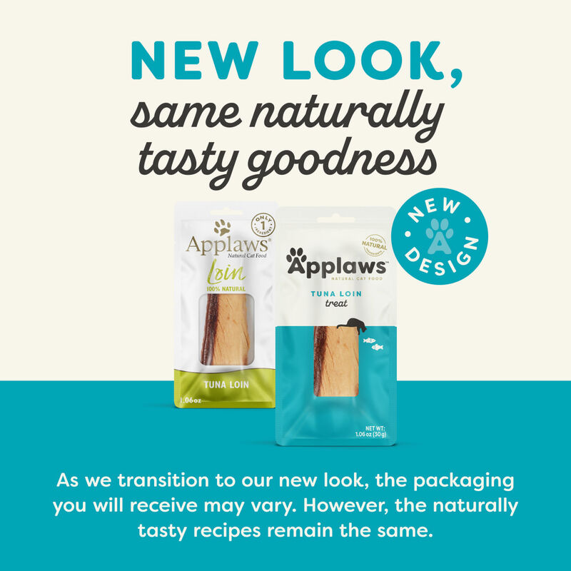 Applaws Natural Loin Cat Treat, Tuna, 1.06-oz image number null