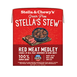 Stella & Chewy's Stella's Stew Wet Dog Food, Red Meat Medley, 11-oz