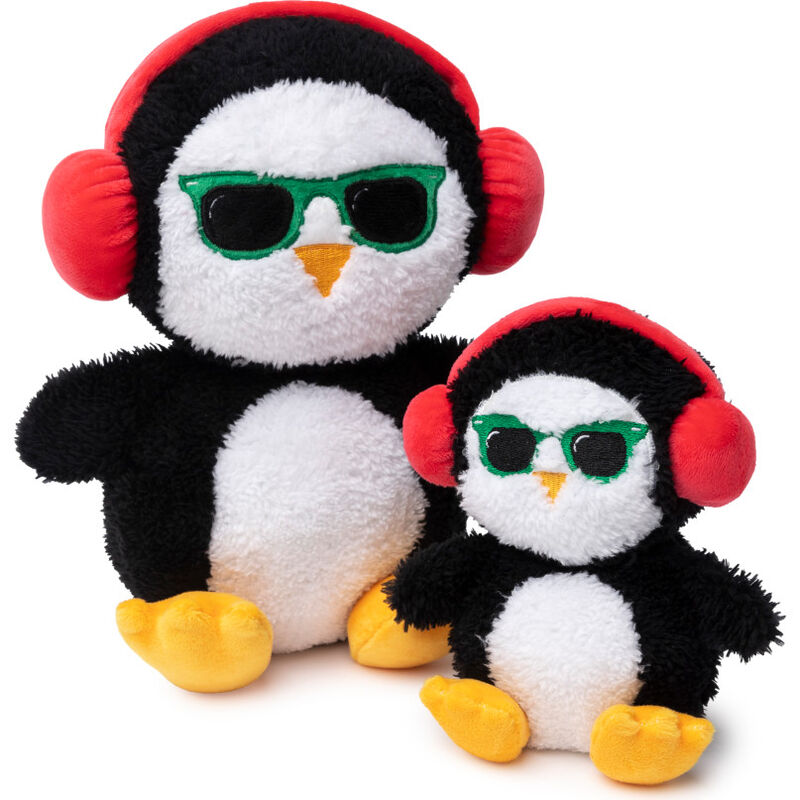 FuzzYard Holiday Dog Toy, DJ Waddles Penguin, Large image number null