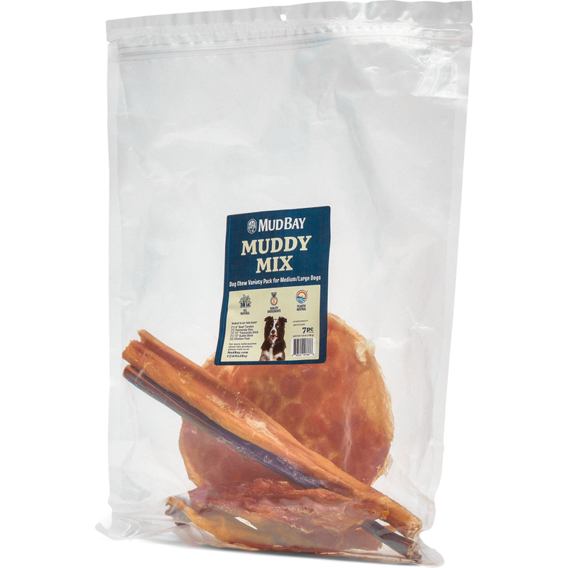 Mud Bay Muddy Mix Dog Treats, Medium & Large Dog, 5.6-oz image number null
