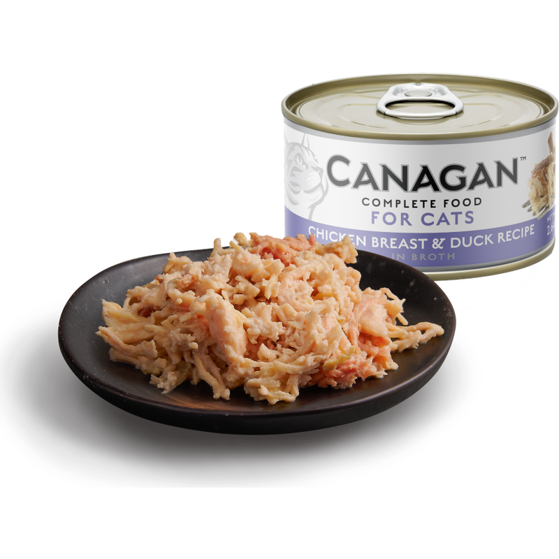 Canagan Grain-Free Canned Cat Food, Chicken & Duck, 2.64-oz image number null