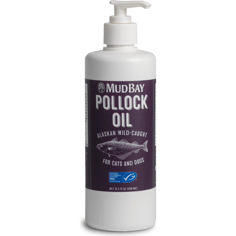 Mud Bay Wild-Caught Pollock Oil Dog & Cat Supplement image number null