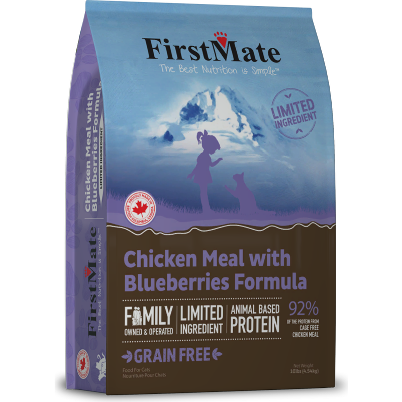 FirstMate Grain-Free Dry Cat Food, Chicken image number null