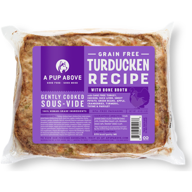A Pup Above Frozen Dog Food ,Turducken Patty, 1# image number null