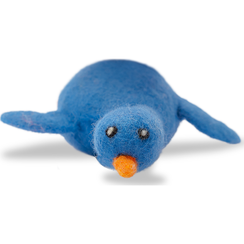 Mud Bay Felted Duck Dog Toy, Large image number null