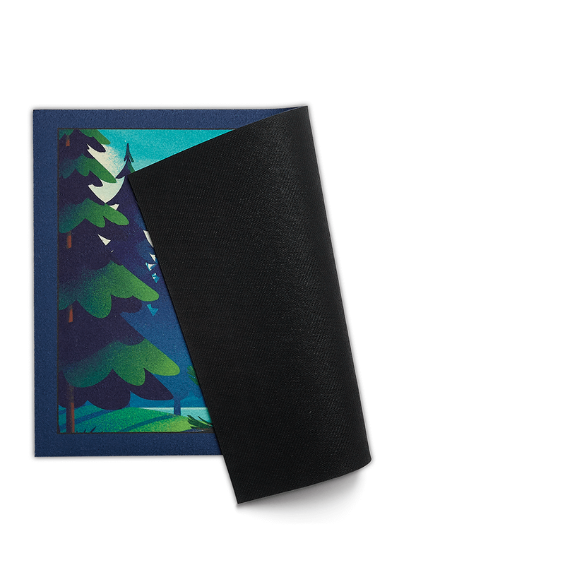 Mud Bay Cat Placement, Evergreen, 13-in x 19-in image number null