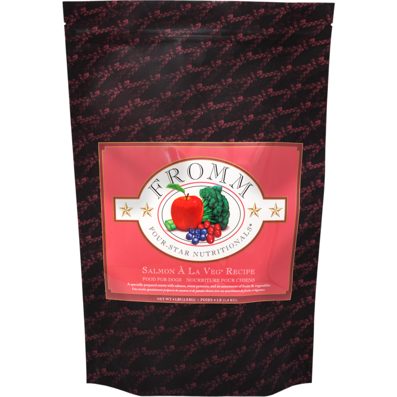 Fromm Four-Star Dry Dog Food, Salmon A La Veg image number null