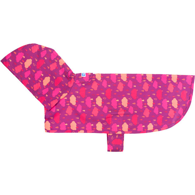 RC Pets Packable Dog Rain Poncho, Raindrops image number null