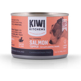 Kiwi Kitchens Canned Dog Food Topper, Salmon, 6-oz