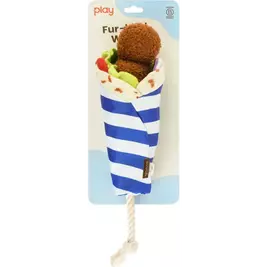 P.L.A.Y. International Classic Fur-lafel Wrap Dog Toy