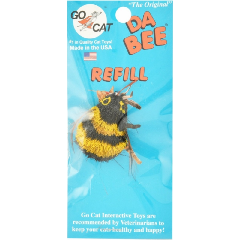 Go Cat Da Bee Wand Cat Toy, Refill image number null