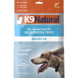 K9 Natural Booster Freeze-Dried Dog Food Topper, Beef Green Tripe