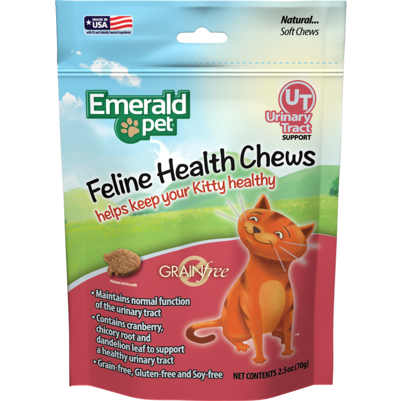 Emerald Pet Feline Health Urinary Tract Support Cat Supplement, 2.5-oz image number null