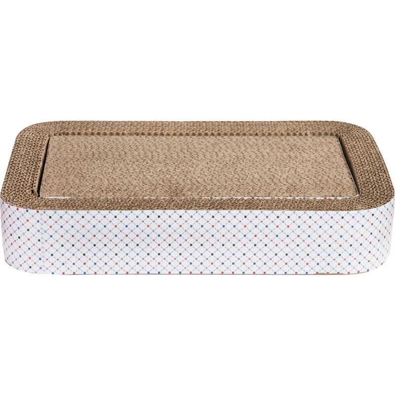 Indipets Open Bed Cardboard Cat Scratcher image number null