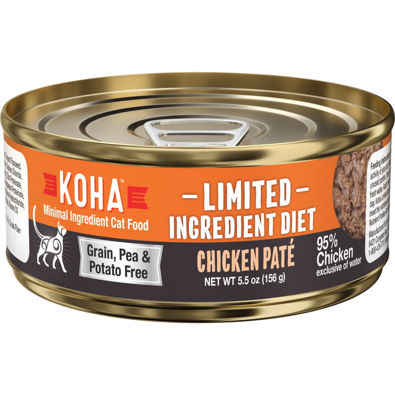 Koha Limited Ingredient Diet Pate Canned Cat Food, Chicken image number null