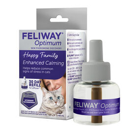 Feliway Optimum Calming Cat Pheromones, Refill