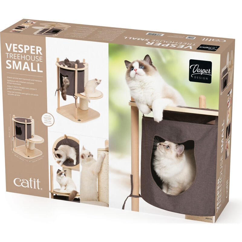 Catit Vesper Treehouse Cat Tower, Small image number null