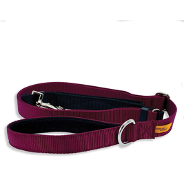 Dolan's Dog Doodads Service Dog Leash, Burgundy