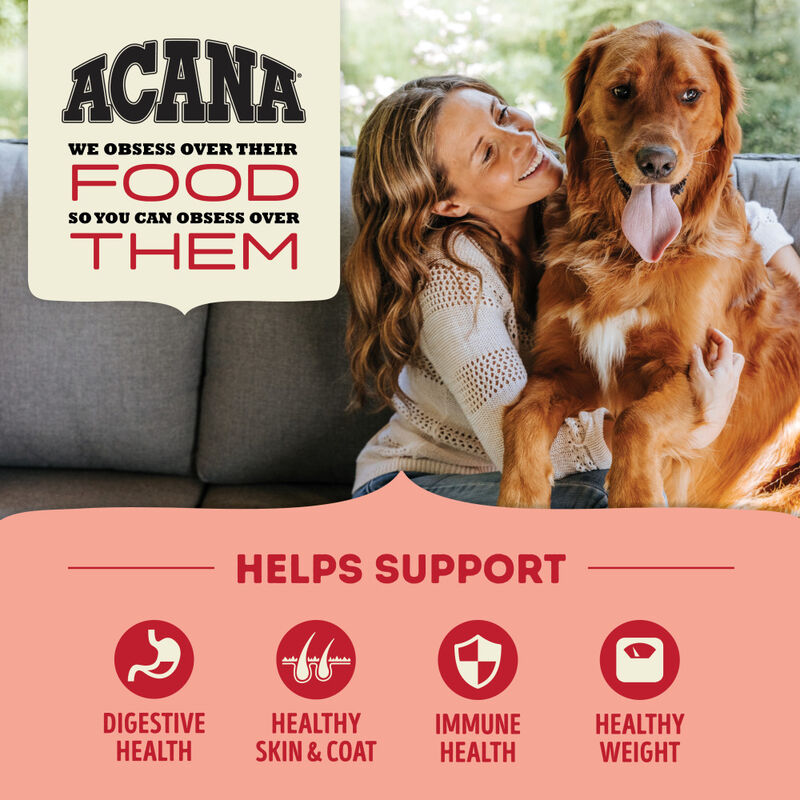 Acana Grain-Free Dry Dog Food, Red Meat, 25-lb image number null