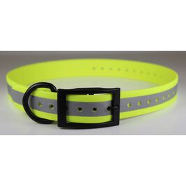 OmniPet Zeta Reflective Dog Collar, Yellow
