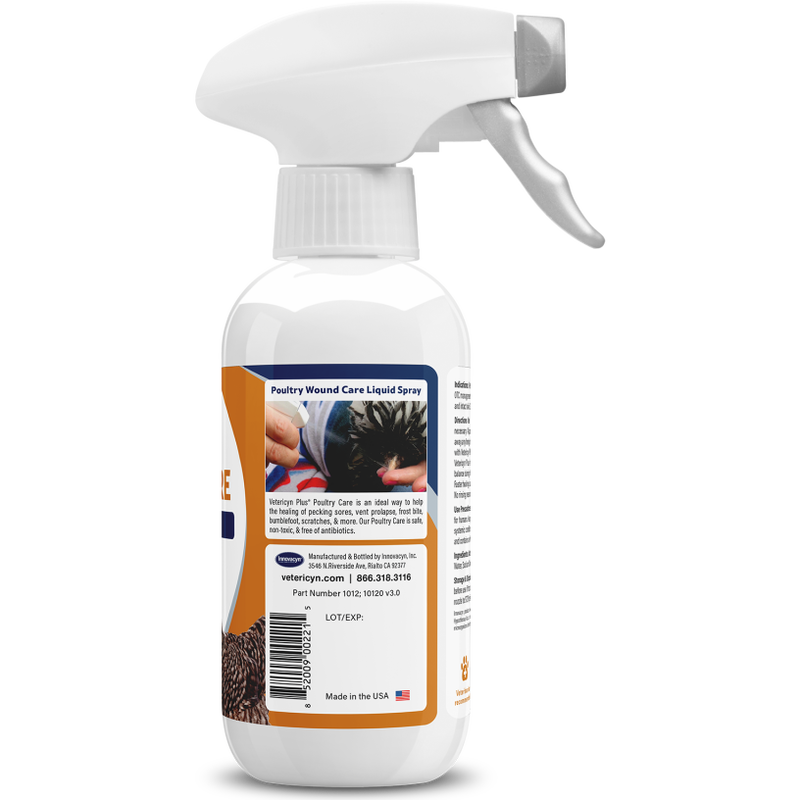 Vetericyn Plus Antimicrobial Poultry Healing Aid & Skin Repair, 8-oz image number null