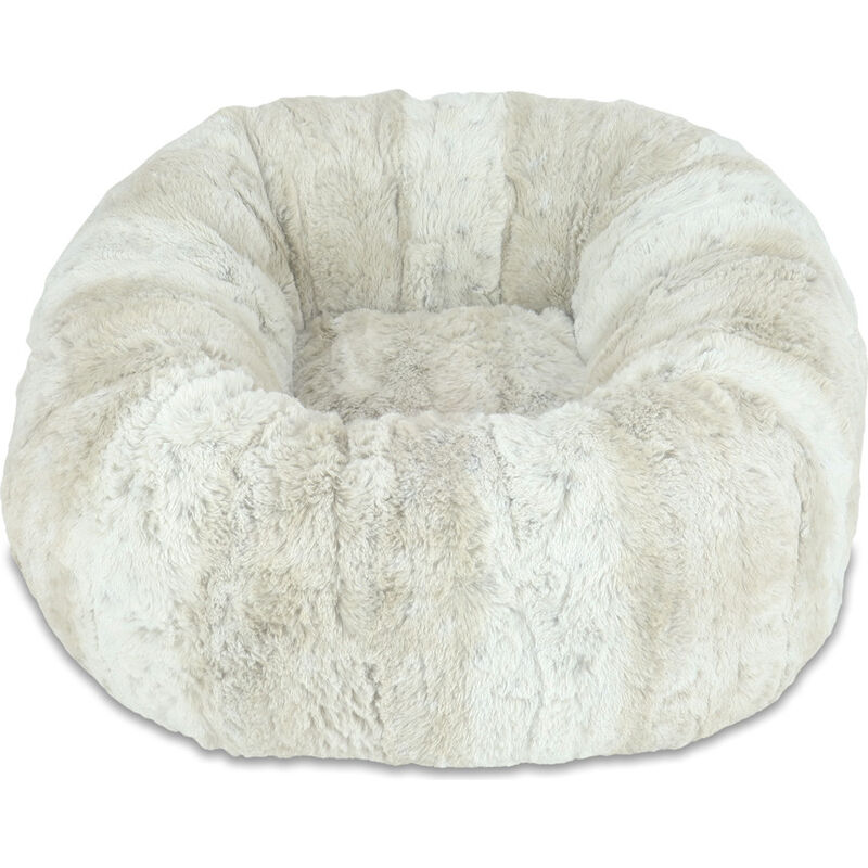Arlee Pet Products Donut Dog Bed, Tan, 22-in image number null