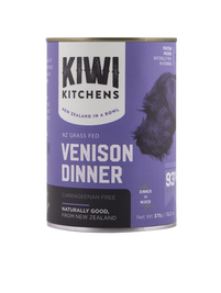 Kiwi Kitchens Canned Dog Food, Venison
