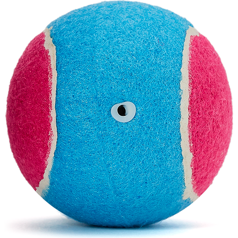 Mud Bay Squeaker Tennis Ball Dog Toy, Assorted Colors image number null