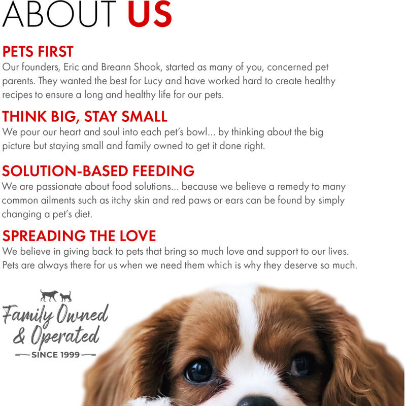 Grandma Lucy's Macanna Freeze-Dried Dog Food, Beef image number null