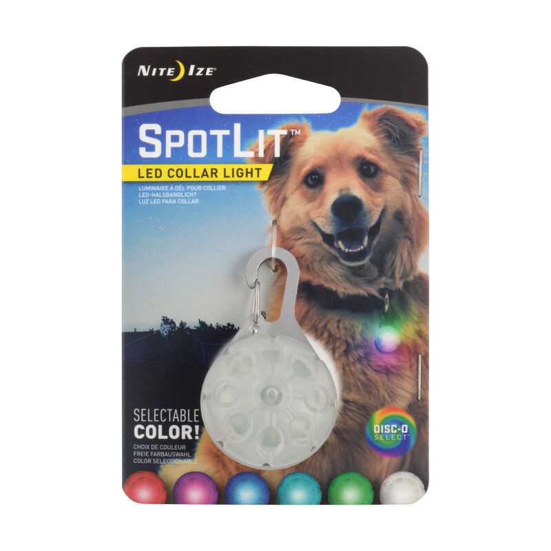 Nite Ize SpotLit LED Dog Collar Light, Disc-O Select image number null