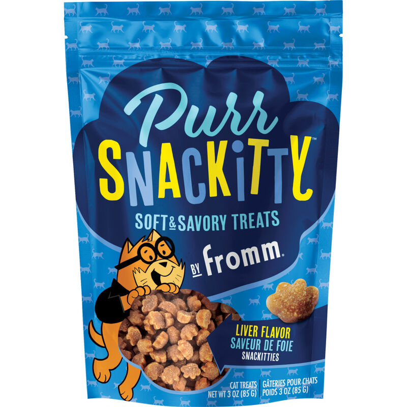 Fromm PurrSnackitty Soft & Savory Cat Treats, Liver, 3-oz image number null