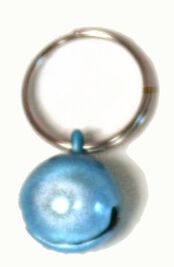 Goli Design Purrly Bells Cat Collar Bell, Blue