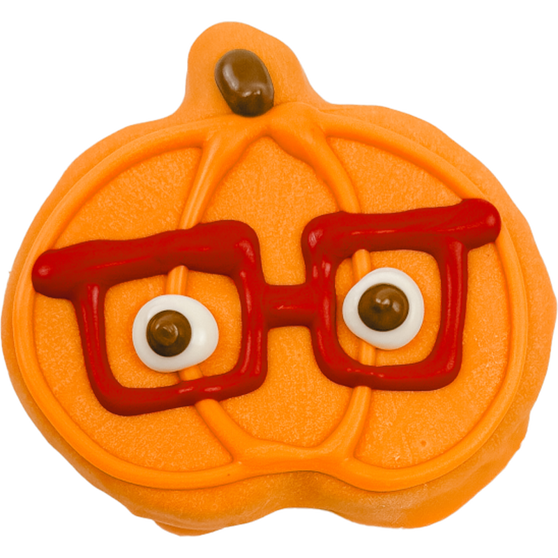 Bosco & Roxy's Natural Fall/Halloween 2026, Pumpkin with Specs Appeal Cookie image number null