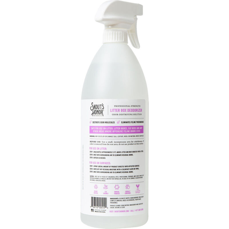 Skout's Honor Litter Box Deodorizer, 35-oz image number null
