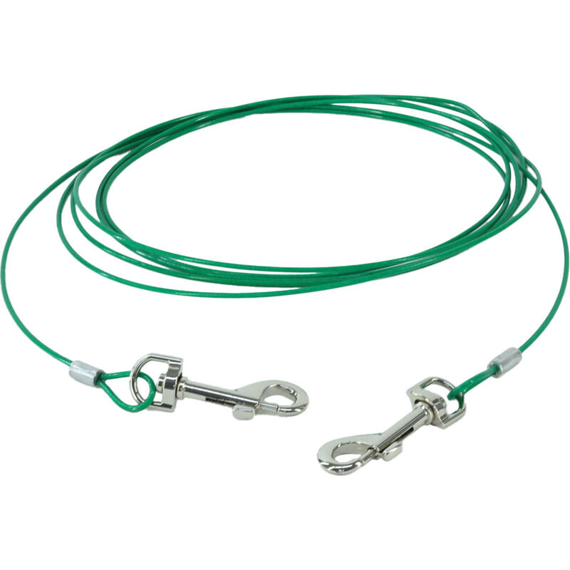 Titan Dog Tie Out Cable, Puppy, 12-ft image number null