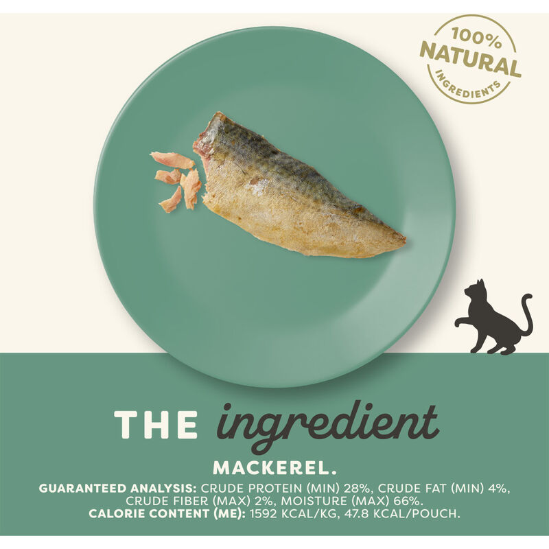 Applaws Natural Loin Cat Treat, Mackerel, 1.06-oz image number null