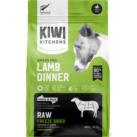 Kiwi Kitchens Freeze-Dried Dog Food, Lamb, 15-oz