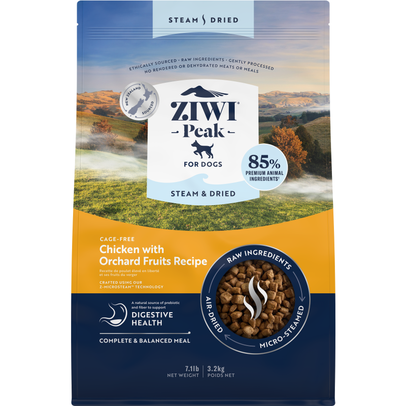 ZIWI Peak Steam & Dried Dog Food, Chicken & Orchard Fruits image number null