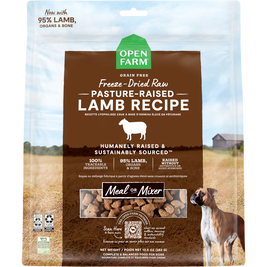 Open Farm Raw Freeze-Dried Dog Food, Lamb, Morsels