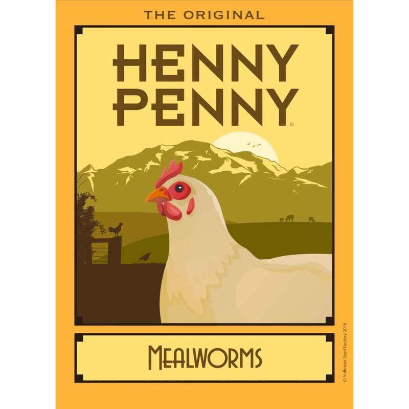 Henny Penny Mealworm Chicken Treats, 10-oz image number null