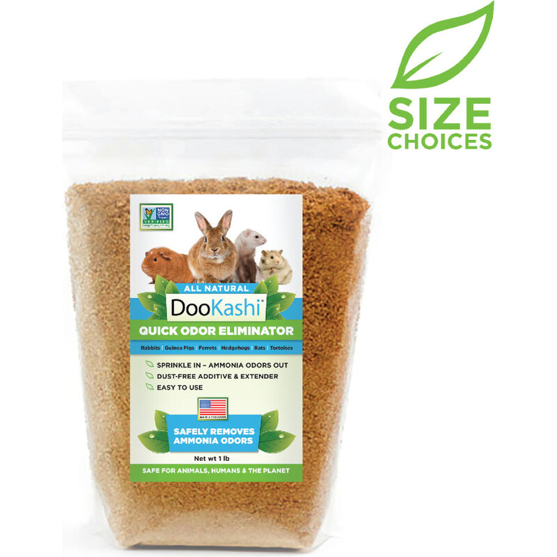 Dookashi Small Animal Bedding Additive and Odor Eliminator, 1-lb image number null