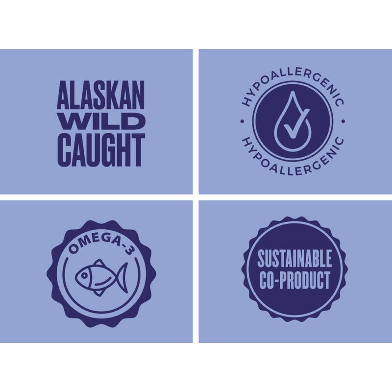 Polka Dog Cod Skin Dog Treat, 2-lb image number null