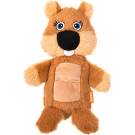 Growl Belly Boomers Dog Toy, Beaver