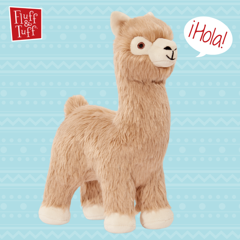 Fluff & Tuff Dog Toy, Inca Alpaca, Medium image number null