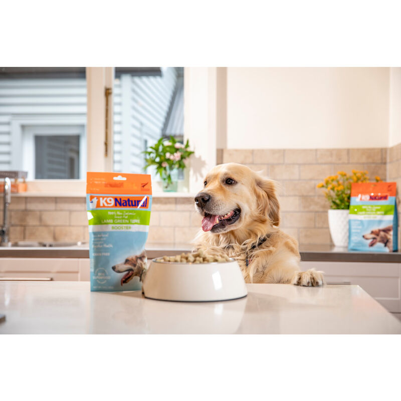 K9 Natural Booster Freeze-Dried Dog Food Topper, Lamb Green Tripe, 7-oz image number null
