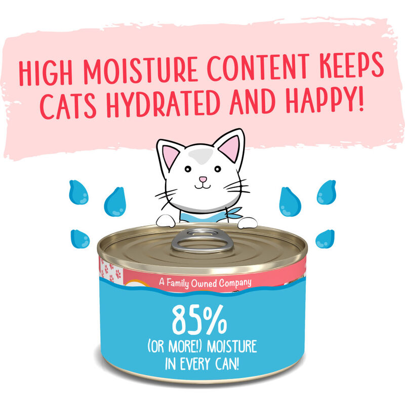 Weruva Paté Canned Cat Food, Variety Pack, Suppertime Sweepsteaks, 3-oz, case of 12 image number null